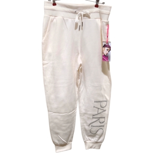 Paris‎ Hilton Women's Cream Jogger Pants - Picture 2 of 8